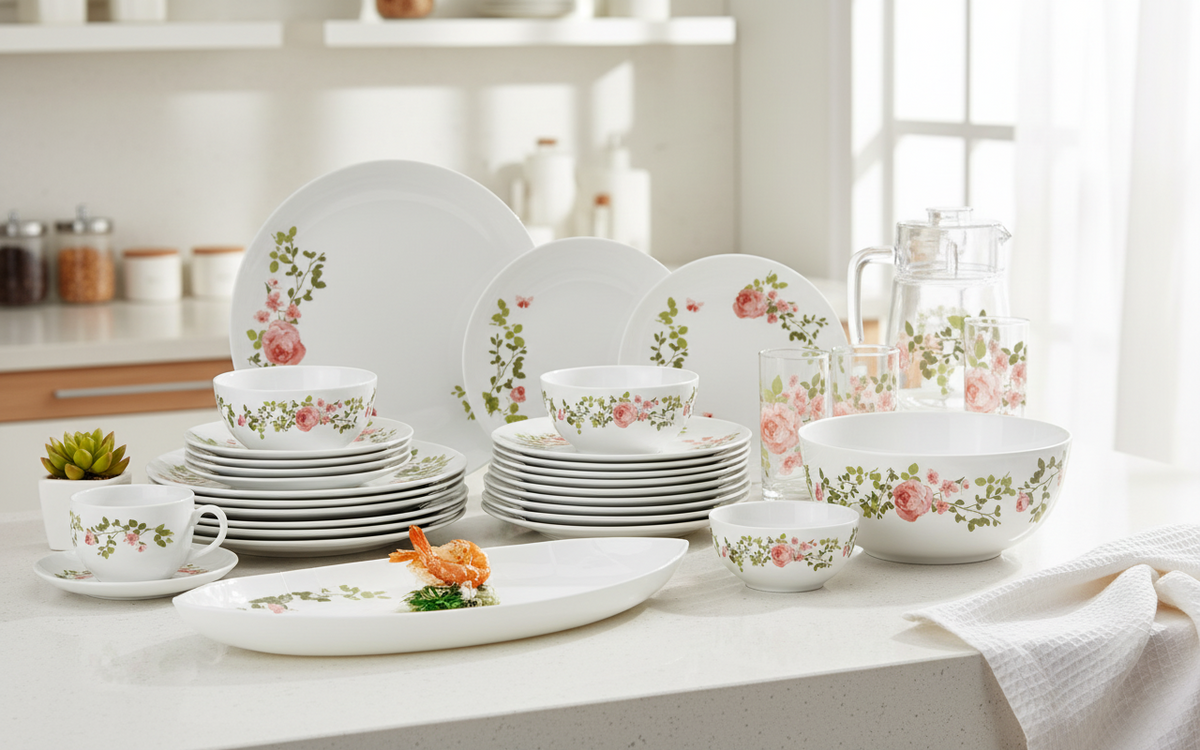 Luminarc Diwali Lupin 46Pc Dinner set-P7273