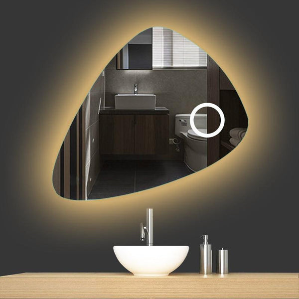 LED mirror light with touch sensor, 22W, 6500K, model ML LS13, 900x900 mm