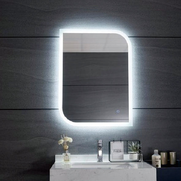 Touch sensor LED mirror light, 9W, 900 lumens, 6500K cool daylight, model ML LS19