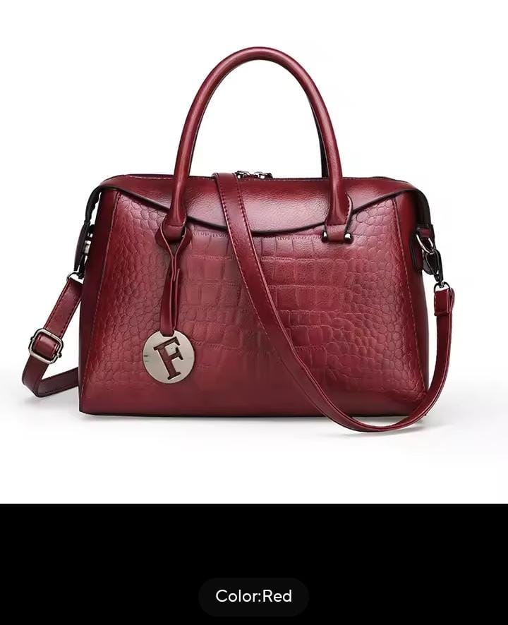 Red: Ladies handbag with included sling strap in red available in Nairobi, Kenya