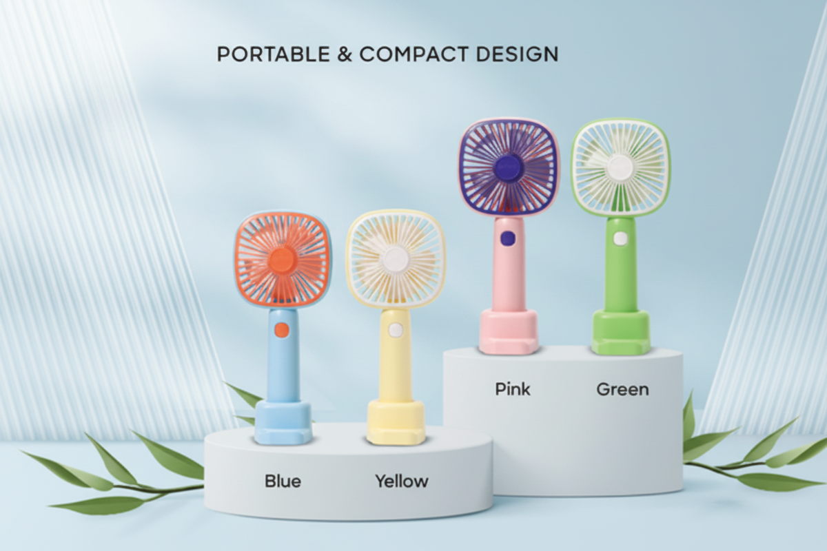 Sanford Rechargeable Hand Fan with USB Charging - SF937HFN