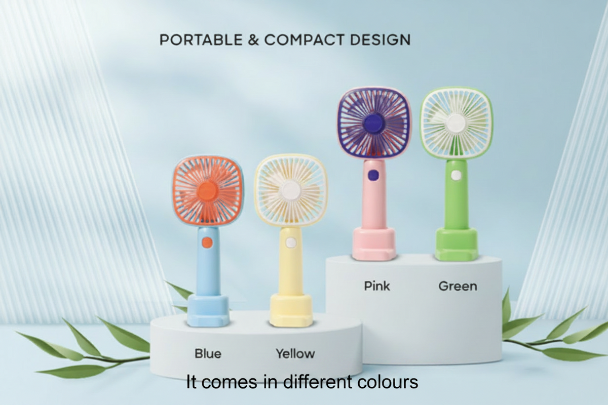 Sanford Rechargeable Hand Fan with USB Charging - SF937HFN