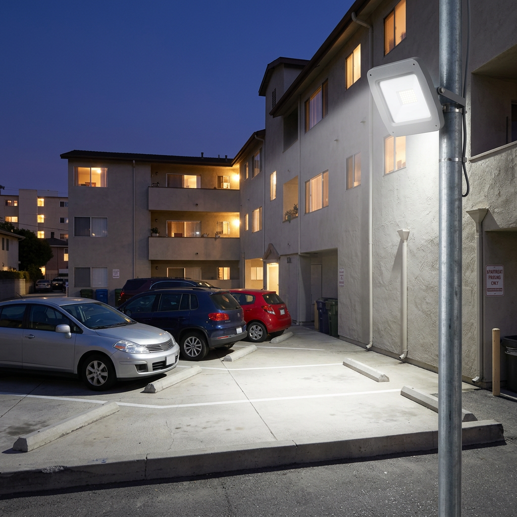 30W Aluminium Diecast LED Floodlight Warm White 3900 Lumens IP65 SL 2079-03-WW