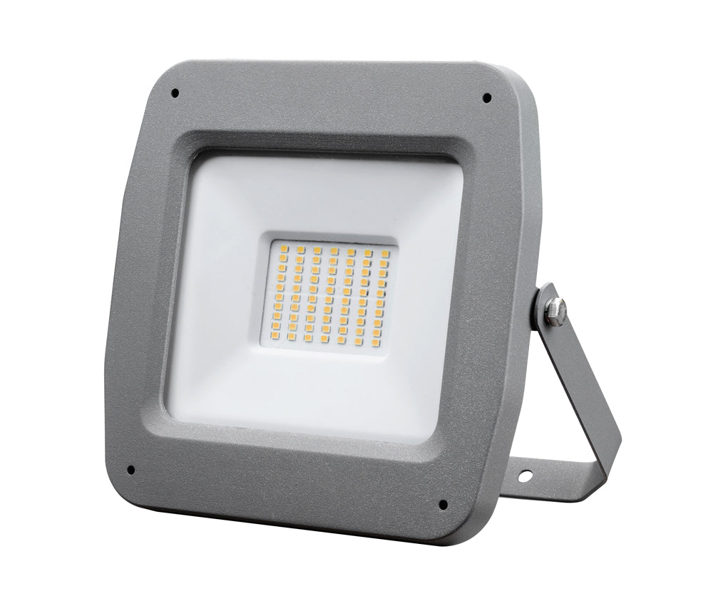 50W Aluminium Die Cast LED Floodlight Warm White 3000K 6500 Lumens IP65 SL 2079-05-WW