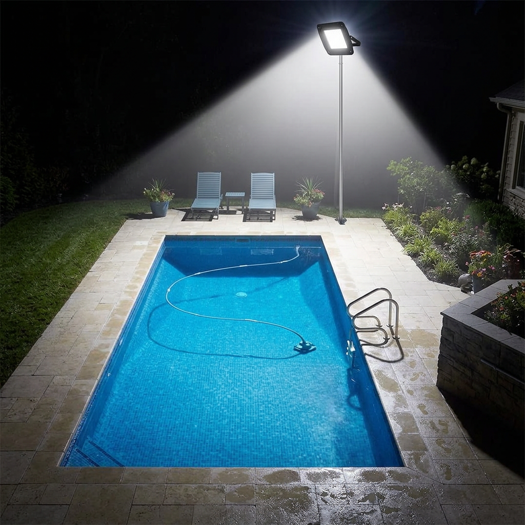 100W Aluminium Die Cast LED Floodlight Daylight 6500K IP65 SL 2099-10-DL