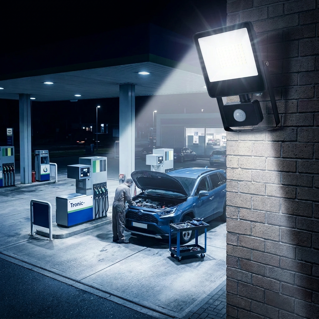50W Aluminium Die Cast LED Flood Light Daylight 6000K IP65 SL 2079-05-DL