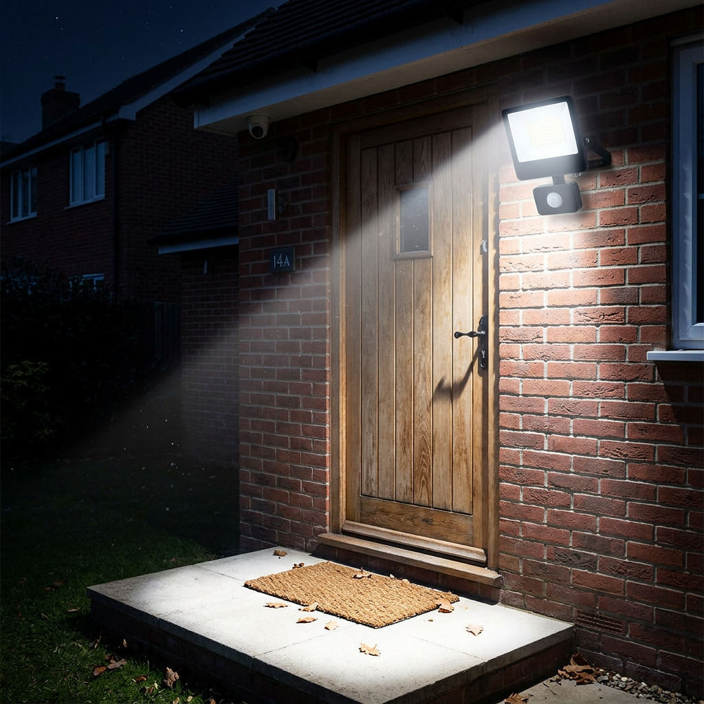 50W LED Floodlight with Motion Sensor Daylight 6500K IP66 SL 2109-05-PH-DL