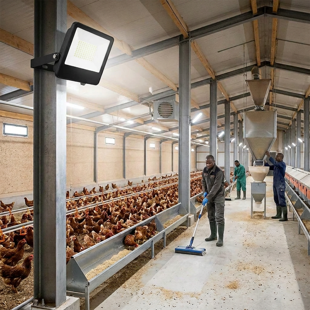 50W LED Flood Light Warm White 2700K IP66 SL 2109-05-WW
