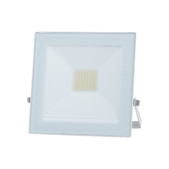 30W Slim White LED Flood Light, Warm White 2700K, 169.39 × 170.5 × 27.2mm – SL 3079-03-WH-WW
