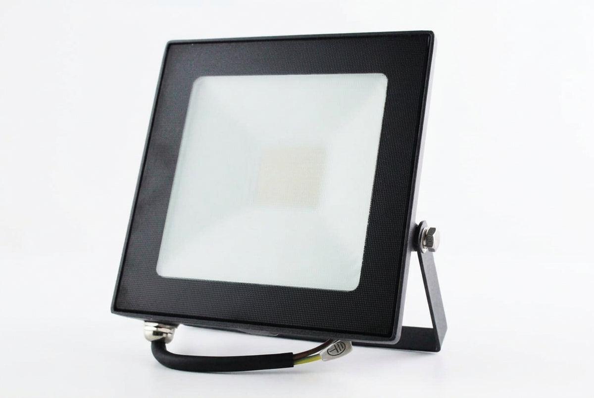 50W Slim Red LED Floodlight 12000 Lumens IP65 SL 3079-05-BK-RD