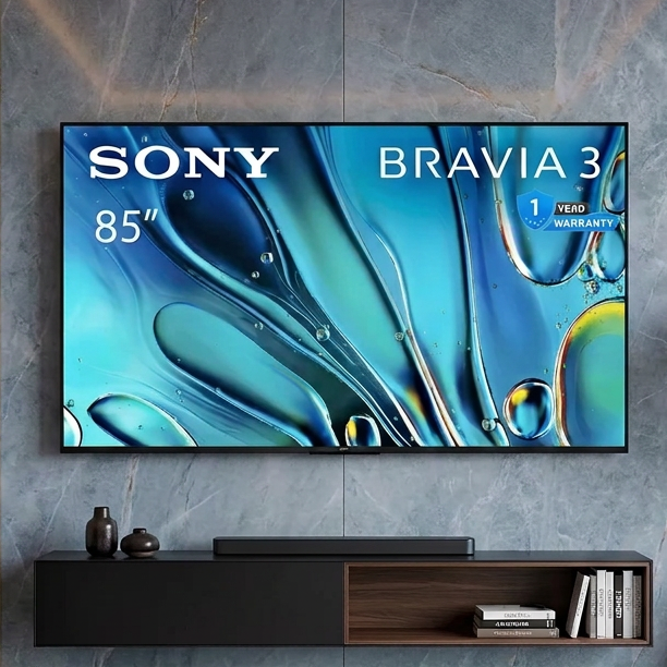 85-Inch Sony BRAVIA 3 4K HDR LED Google TV 85S30