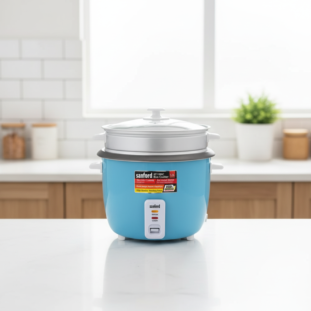 1.5L Rice Cooker with Non-Stick Inner Pot - SF1160RC
