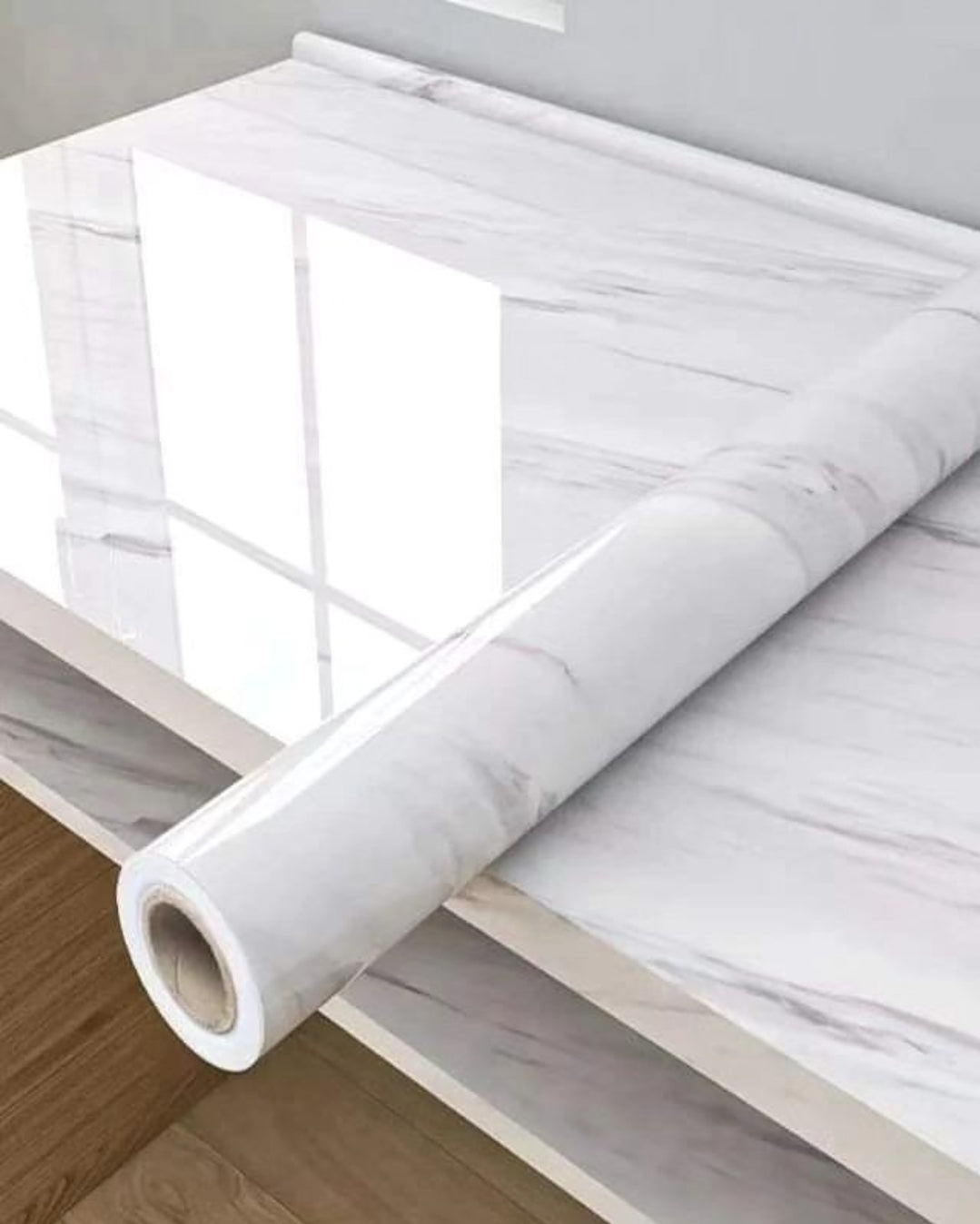 2Metres Self adhesive marble profile vinyl contact paper