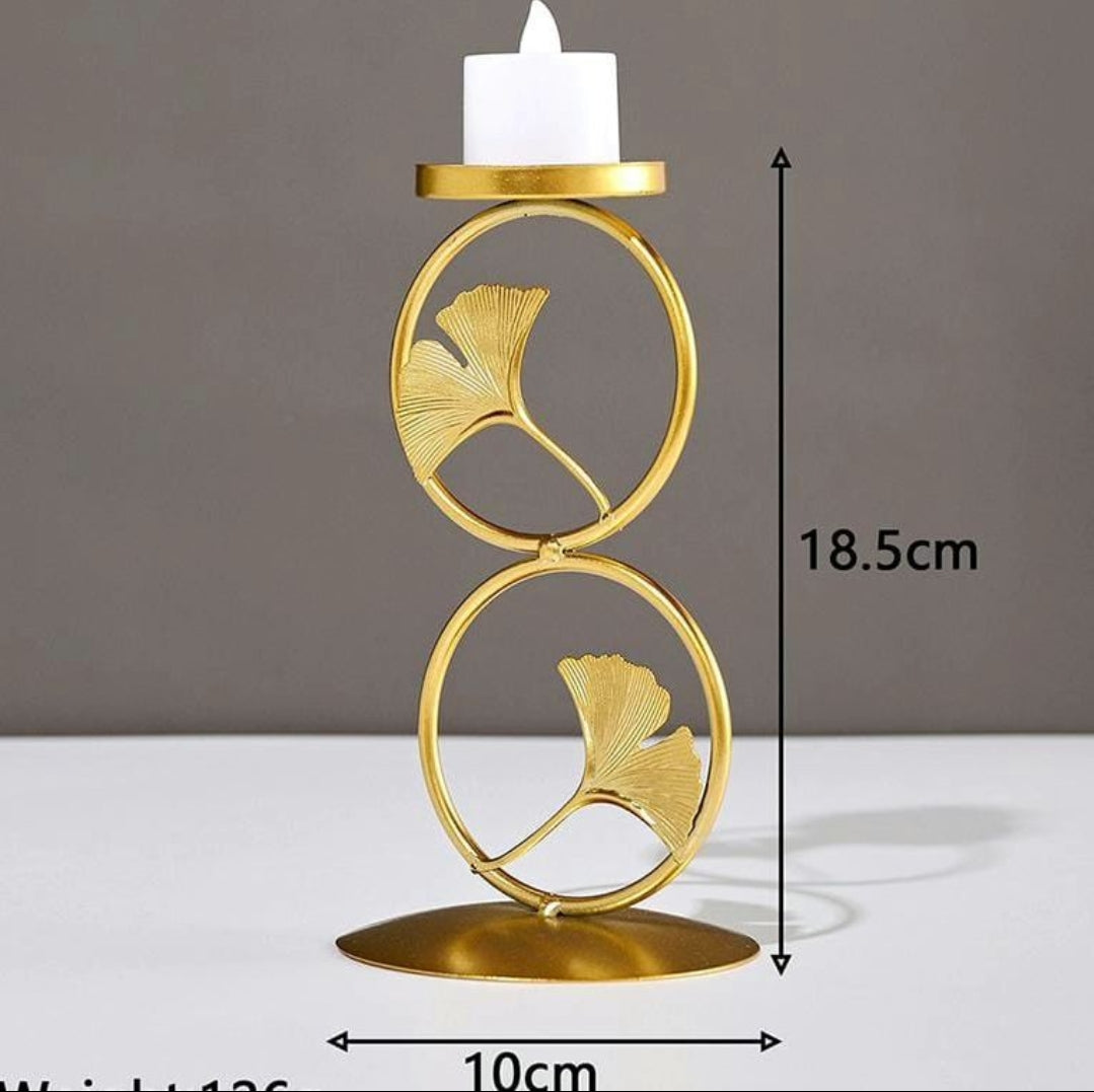 Gold Candle holder