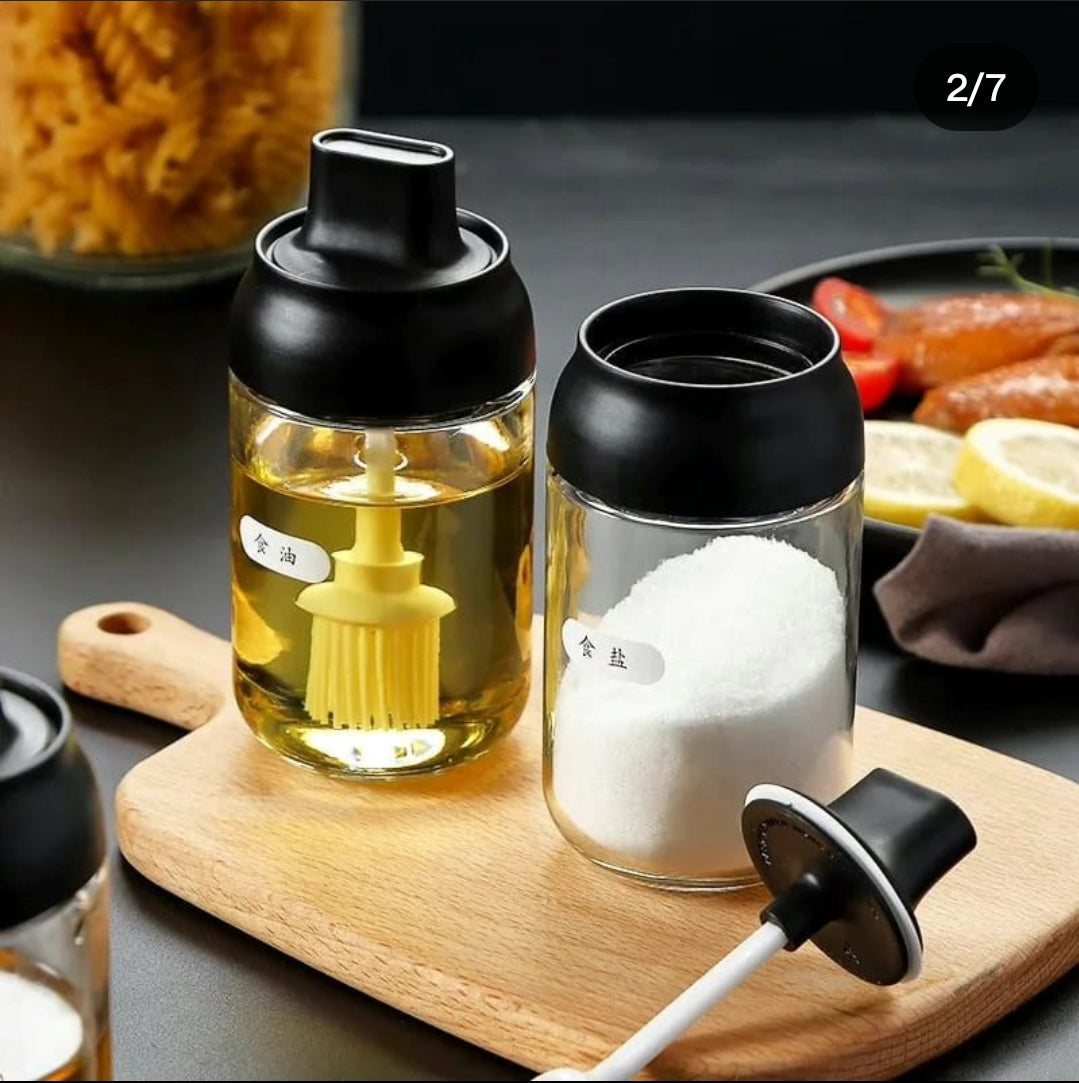 3pcs Kitchen Seasoning Jar Set