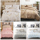 Luxury Gold Marble texture Foil style Duvet cover Set