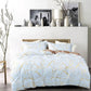 Luxury Gold Marble texture Foil style Duvet cover Set