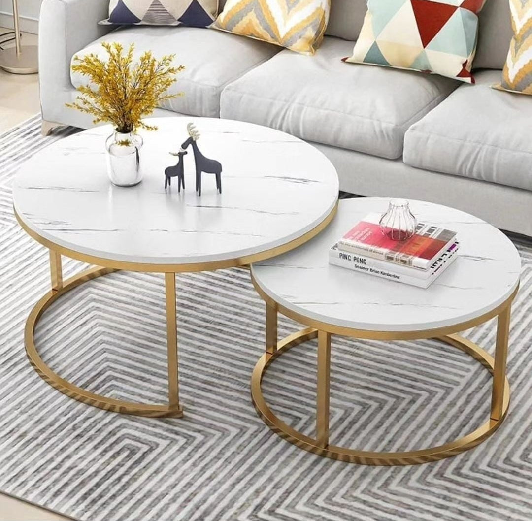 Pure Marble Nesting Coffee Table