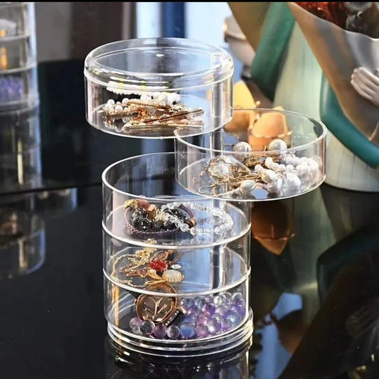 5 Layer Rotating Jewelry Holder