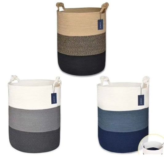 Large Cotton Rope Baskets