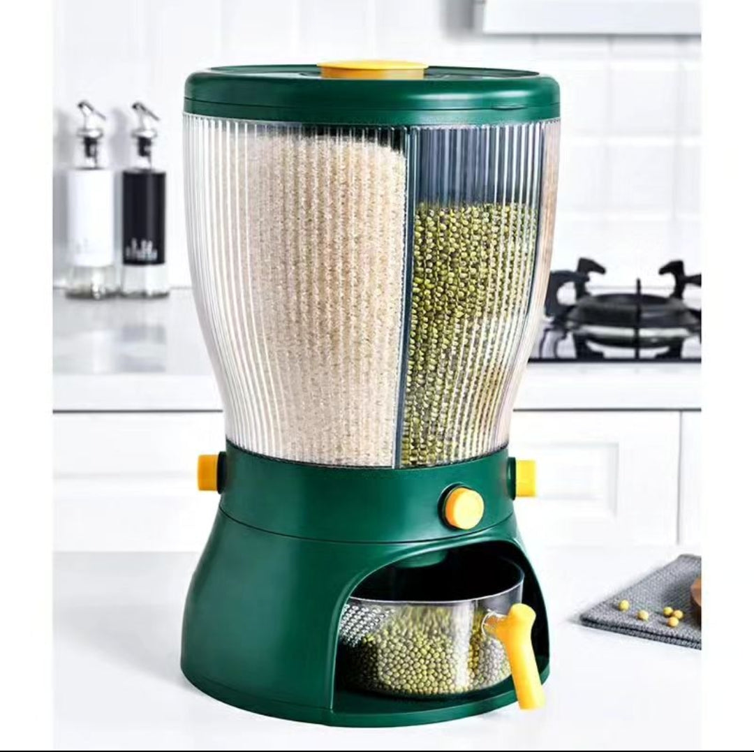 Rotating Cereal Containers