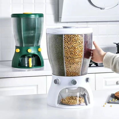 Rotating Cereal Containers