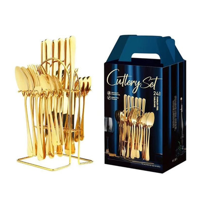24pcs High Quality Cutlery Set