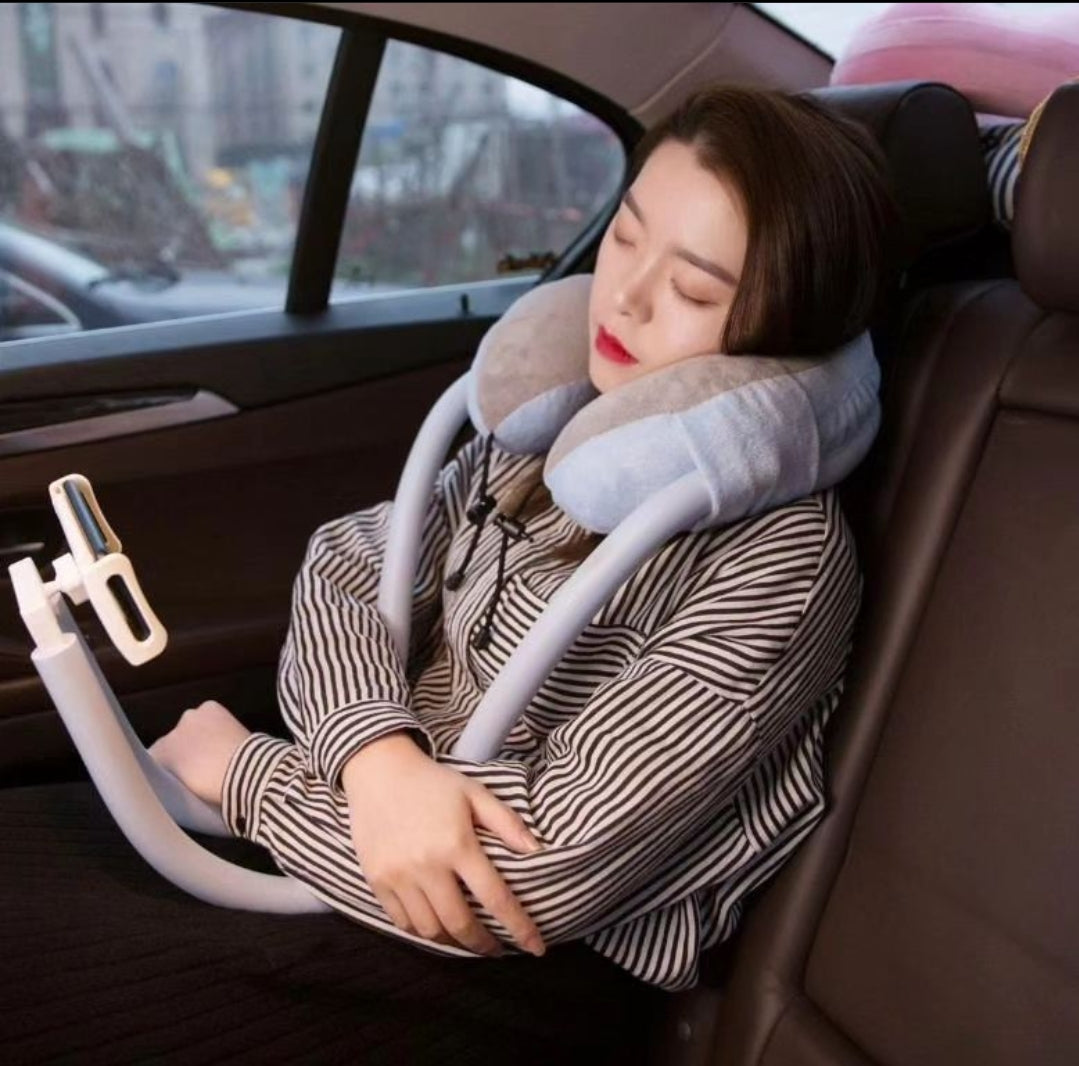 2-in-1 U-Shaped Neck Pillow