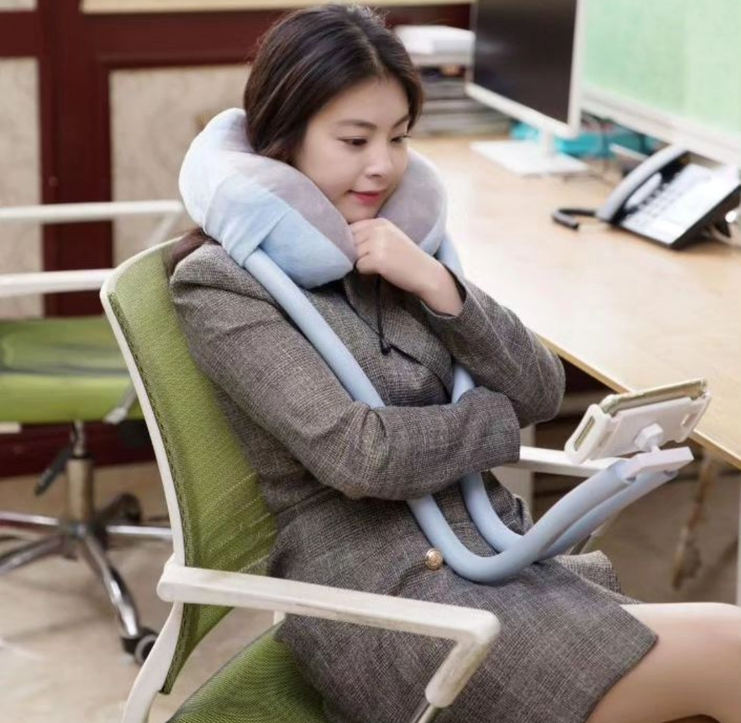 2-in-1 U-Shaped Neck Pillow