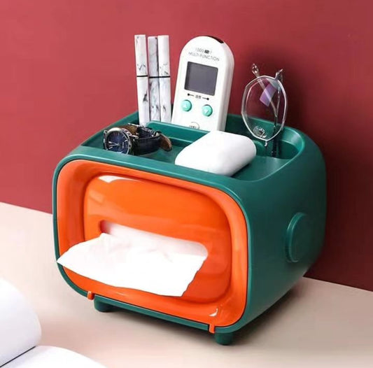 Multipurpose Retro TV Serviette/ Tissue Holder