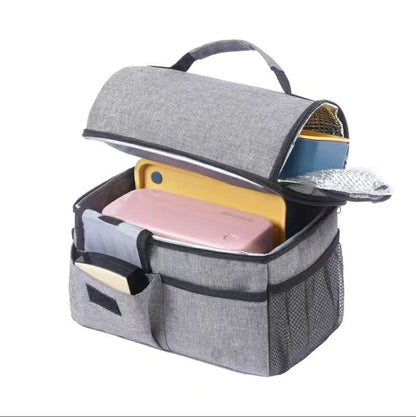 Cooler Bag With Double Compartments Small Insulated Bag