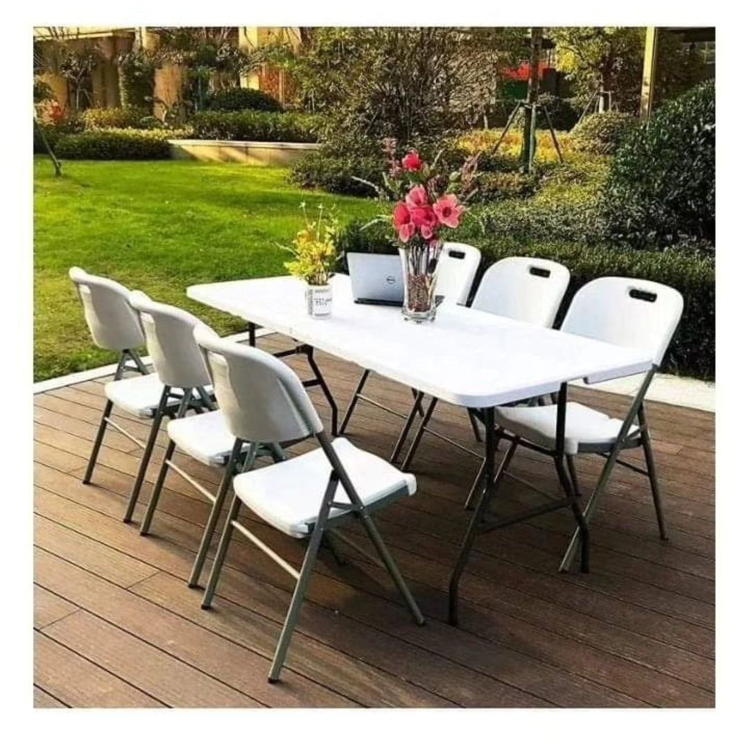 Moulded Plastic Foldable Table