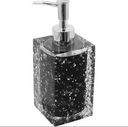 280ml Square Resin Sparkling Soap dispenser