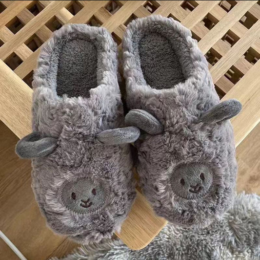 Soft Plush Indoor Warm Shoes