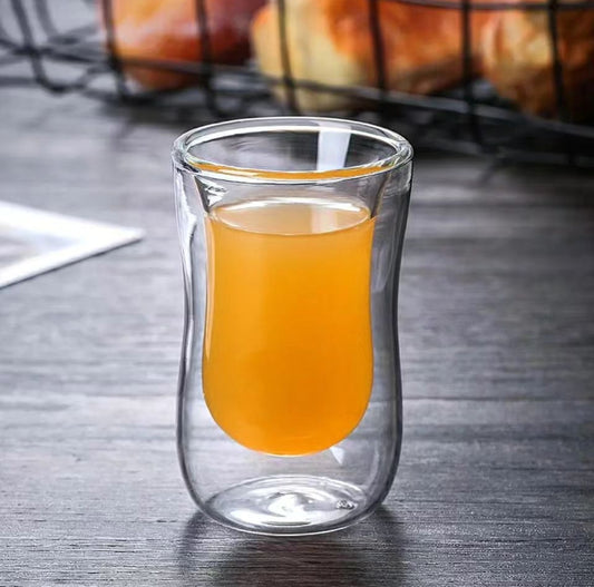 Double wall Glass Coffee Cups