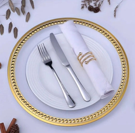 6pcs Charger Plates