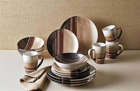 Assorted 24pcs Dinner Set