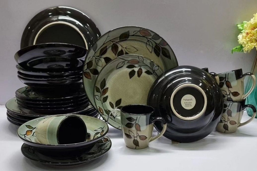 Assorted 24pcs Dinner Set