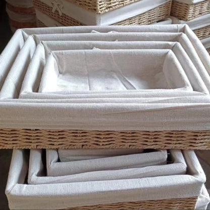 4in1 Multipurpose woven Storage baskets