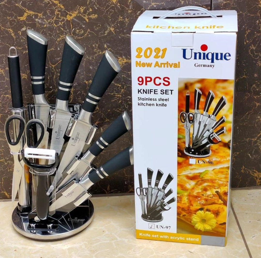 9 in 1 Kitchen Knives Set