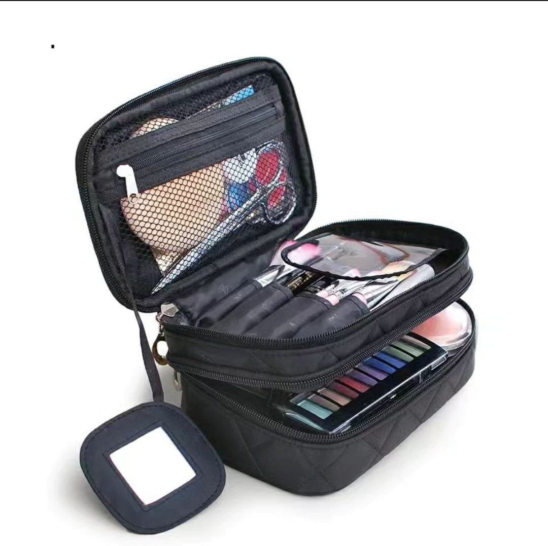 Double Layer Cosmetic Storage Bag
