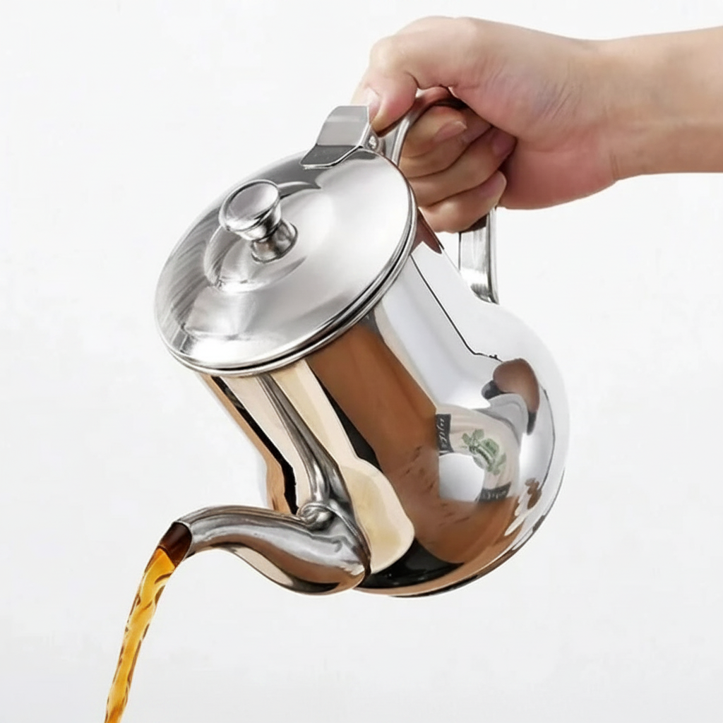 Stainless Steel Teapot