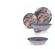 Luminarc Simply Marbreeze 25-Piece Dinner Set -X2336
