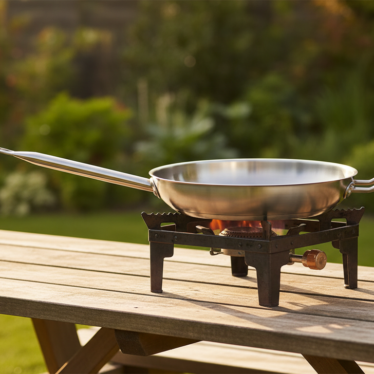 SoulChef Frying Pan SS443 32X5cm-HM-BA567