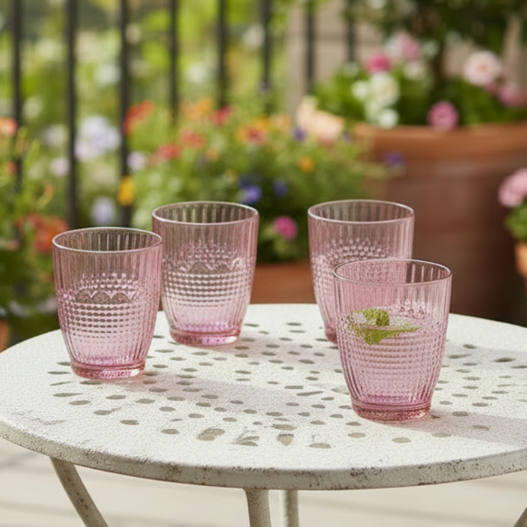 24pcs Luminarc 340ml Glass Tumbler Ricky Dew  – V8085