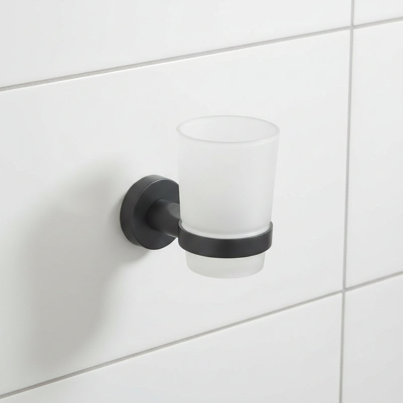 wall mounted toothbrush holder modern bathroom organiser hygienic toothbrush storage rack space saving bathroom accessory