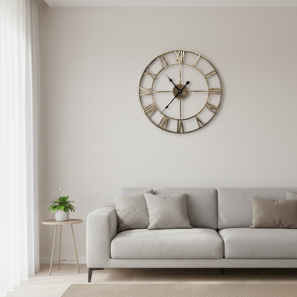 Roman Numeral Wall Clock – 40cm