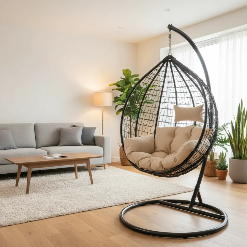 Hanging Swing chair with Cushion