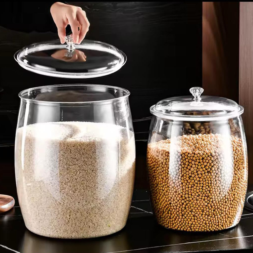 5-Piece Acrylic Airtight Food Storage Container Set
