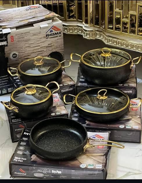 9pcs Kitchen Cookware Set